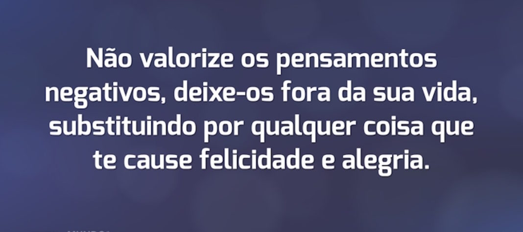 6 Dicas para eliminar pensamentos negativos