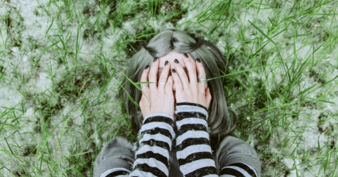 Shy girl