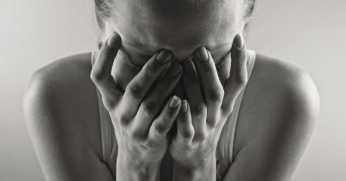 Crying woman