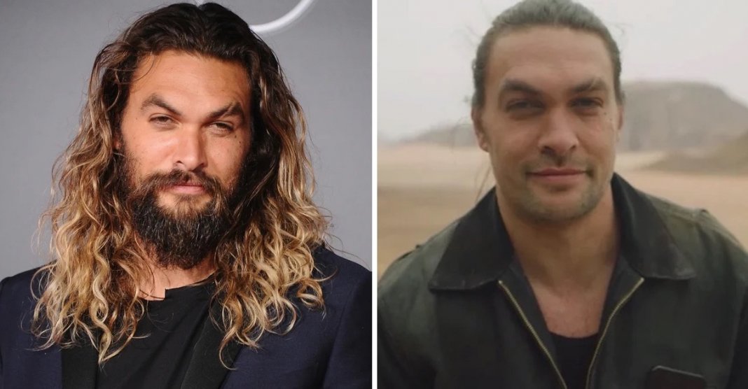 Os prós e contras do novo visual de Jason Momoa. Com uma barba ou sem ela ainda é o meu favorito