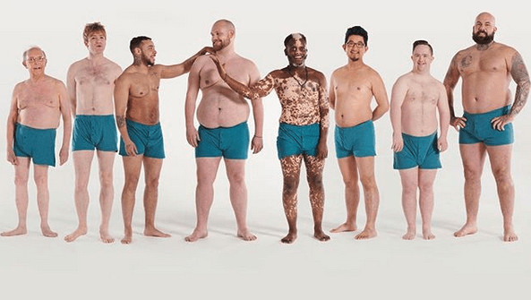 resilienciamag.com - Campanha pede mais corpos masculinos reais na publicidade