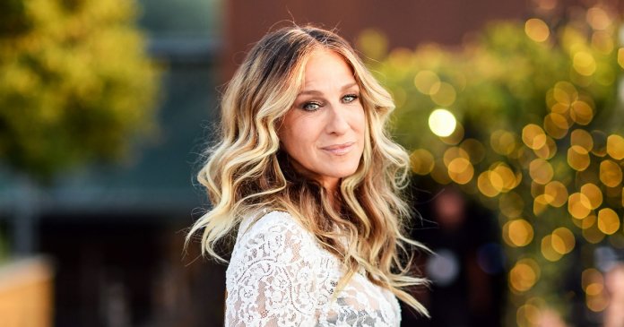 Sarah Jessica Parker seen in Verona to attend Intimissimi Fashion Show