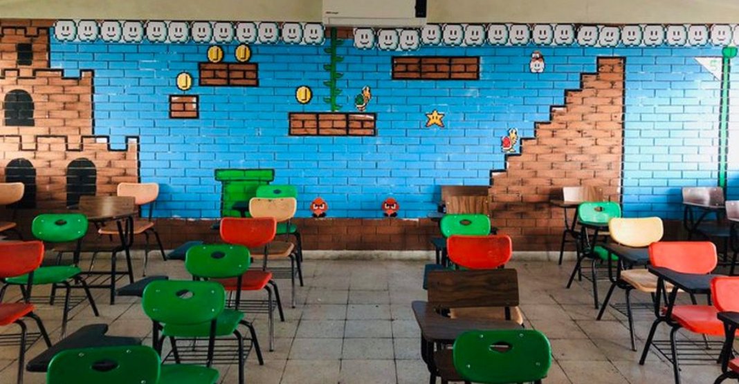 O professor que todos queriam: transformou a sala de aula em um palco de Super Mario Bros