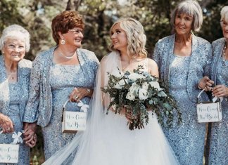 Noiva convida suas 4 avós para serem suas madrinhas de casamento!