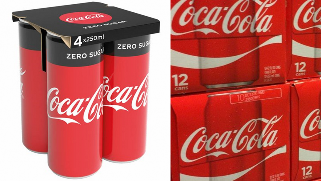 Coca-Cola substitui pack de plástico por de papel em suas latinhas na Europa