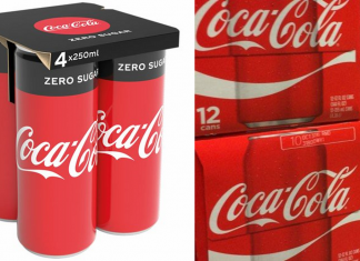 Coca-Cola substitui pack de plástico por de papel em suas latinhas na Europa