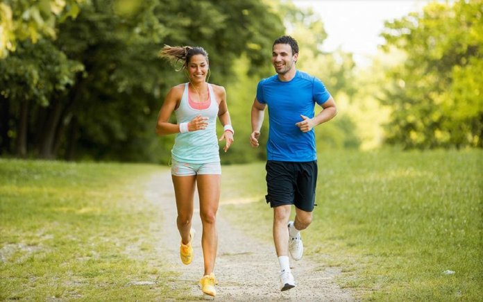 running