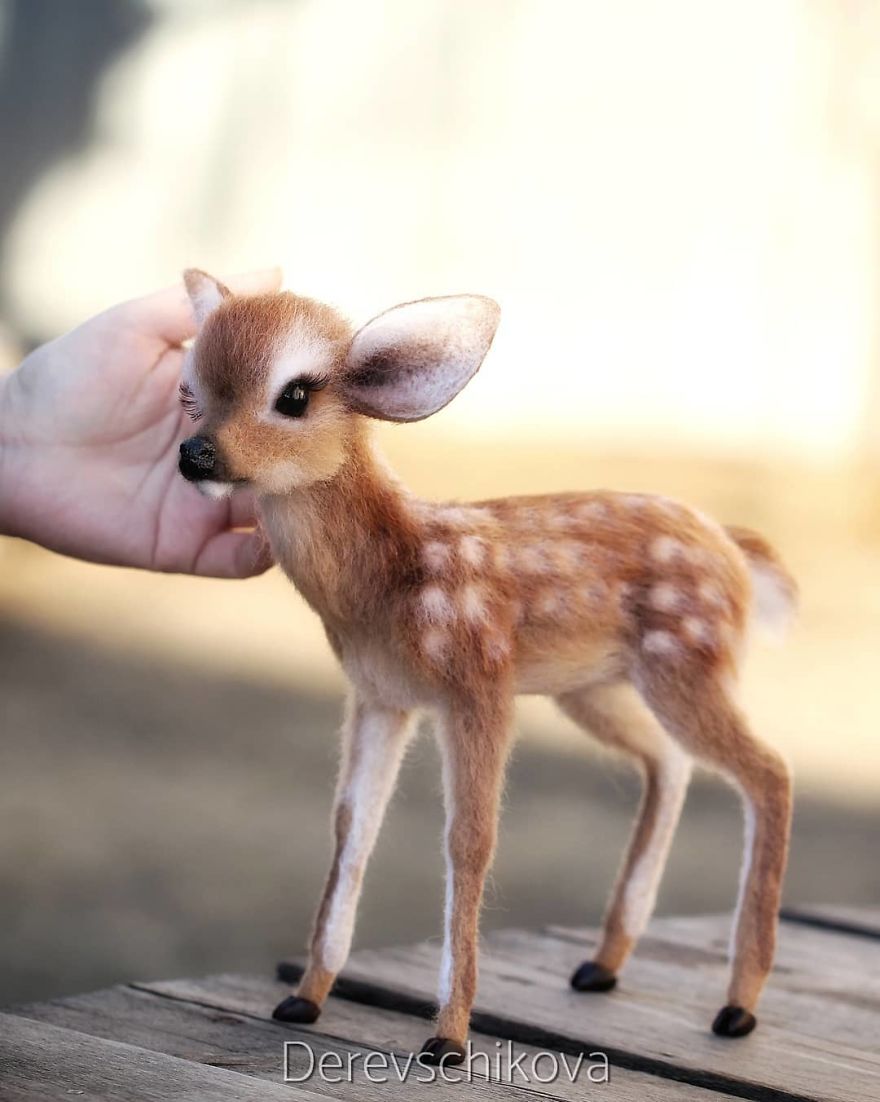 resilienciamag.com - Animais de lã feltrada do artista russo podem paralisa-lo com sua fofura (30 fotos)