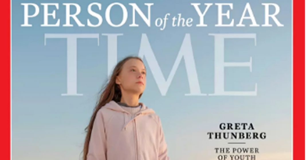 Greta Thunberg é eleita personalidade do ano pela Revista Time