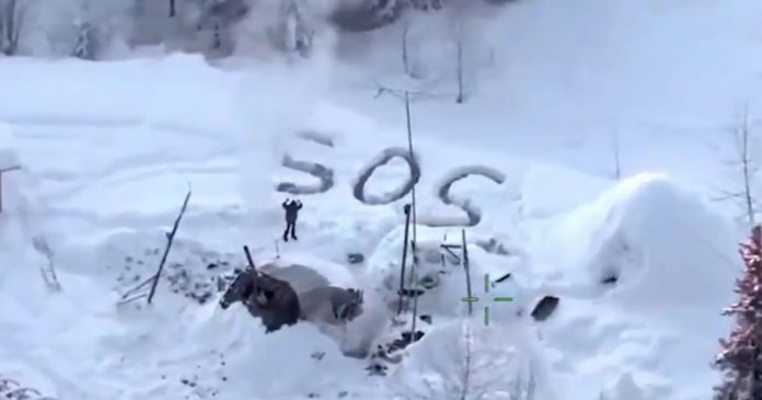 homem-escreve-sos-na-neve-e-e-resgatado-apos-3-semanas-video