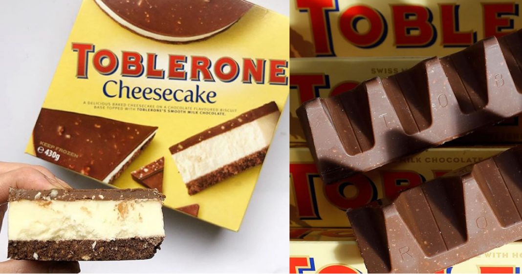 Toblerone lança cheesecake de sorvete com cobertura de chocolate e torrone: Uma combinação perfeita!