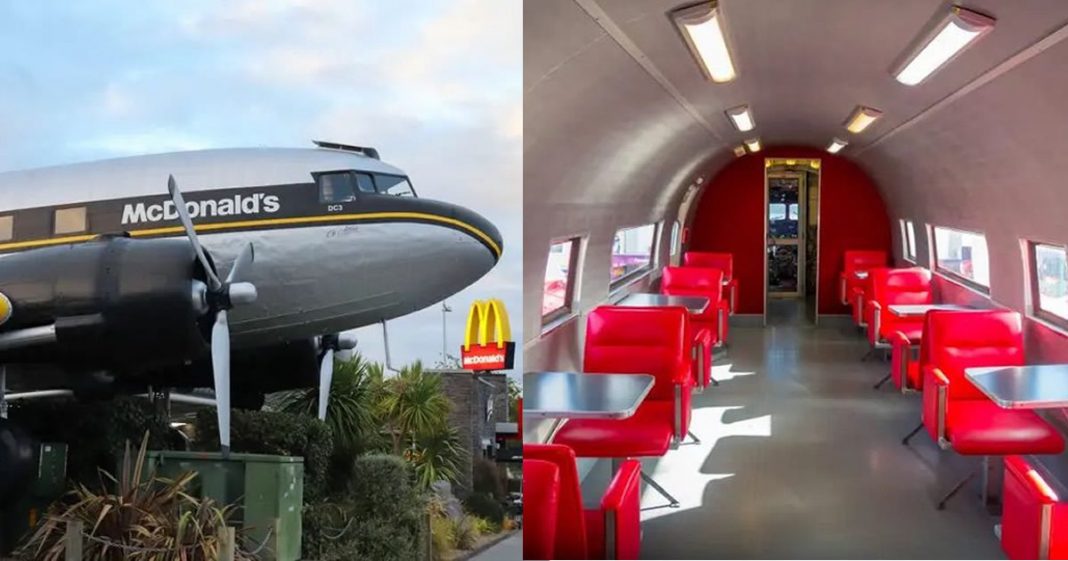 McDonald’s constrói avião que vem sendo considerado “o lugar mais legal do mundo”