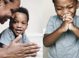 Deus me surpreendeu quando gentilmente me ensinou a rezar através do meu filho!