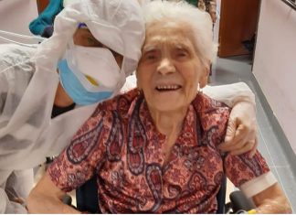 Mulher de 103 anos diz que ‘coragem e fé’ vencem o coronavírus