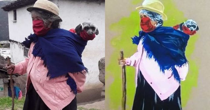 idosa-carrega-seu-caozinho-nas-costas-usando-uma-mascara-enquanto-alguns-nao-tem-a-minima-consciencia-ela-demonstra-o-seu-amor-em-dobro idosa-carrega-seu-caozinho-nas-costas-usando-uma-mascara-enquanto-alguns-nao-tem-a-minima-consciencia-ela-demonstra-o-seu-amor-em-dobro