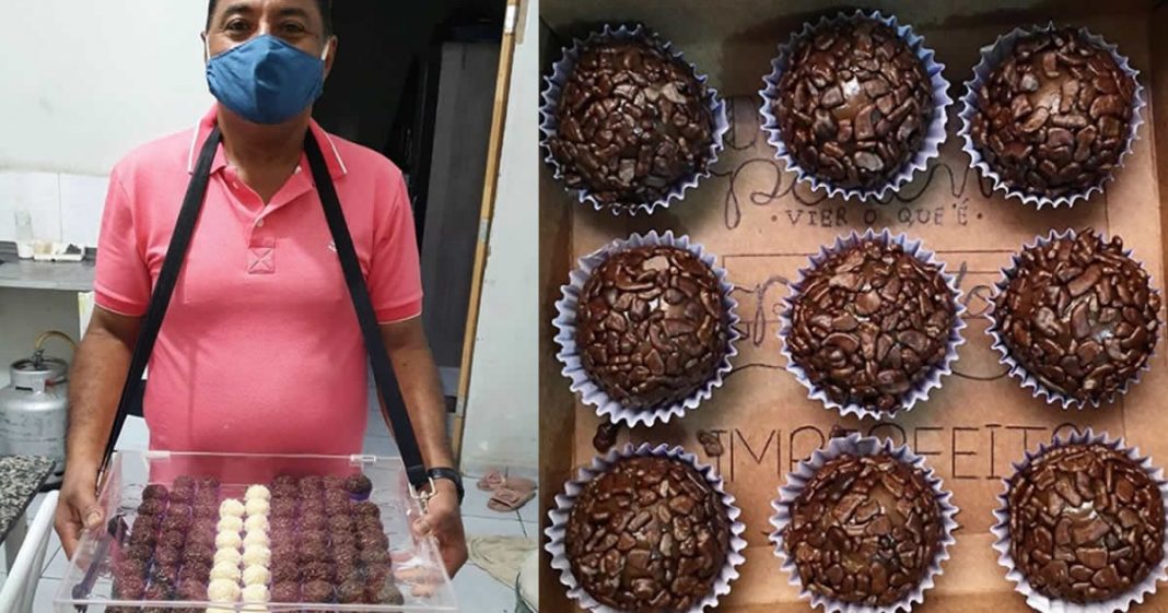 Pai se reinventa aos 54, vende brigadeiro e vence a depressão!