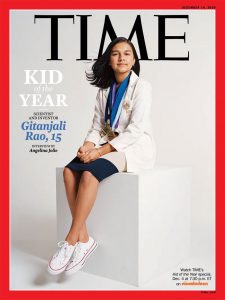 resilienciamag.com - Inventora de 15 anos é escolhida como capa da Time: ‘Garota do Ano’