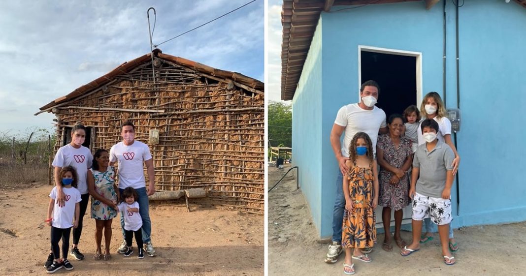 Wesley Safadão doa casa mobiliada para mãe solteira com dois filhos