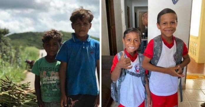 irmaos-que-vendiam-verduras-na-rua-vao-a-escola-pela-primeira-vez irmaos-que-vendiam-verduras-na-rua-vao-a-escola-pela-primeira-vez