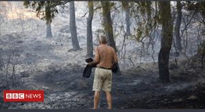 resilienciamag.com - Cenário apocalíptico: Incêndios destroem ilhas na Grécia!