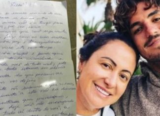 Mãe de Medina manda carta ao filho através dos advogados