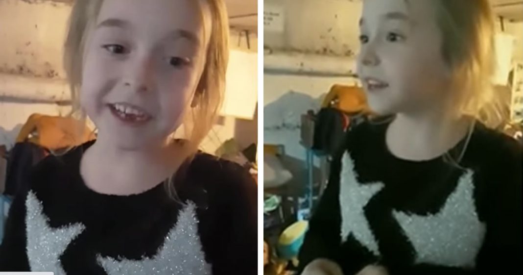 Criança ucraniana que encantou web cantando “Let it Go”, consegue atravessar a fronteira depois de 2 dias