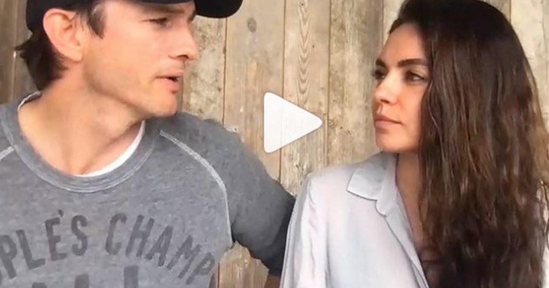 Mila Kunis e Ashton Kutcher fazem campanha para ajudar refugiados da Ucrânia