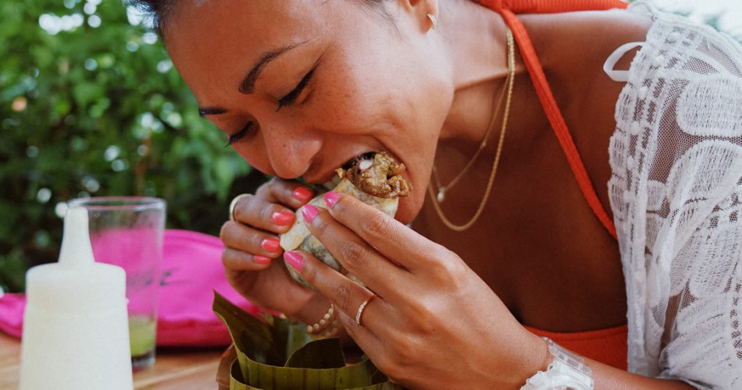 Ela nos faz comer muito, falar demais e ficar com os nervos a flor da pele. Quem é ela?