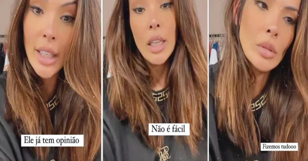 Carol Nakamura diz que após 3 anos, filho adotivo pediu para voltar a morar com a mãe biológica: “Escolha dele”