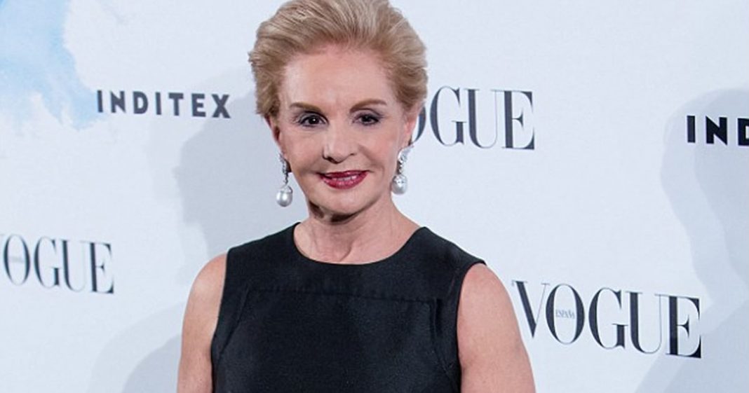 Carolina Herrera criticou mulheres que andam semi-nuas. “O pior da moda”.