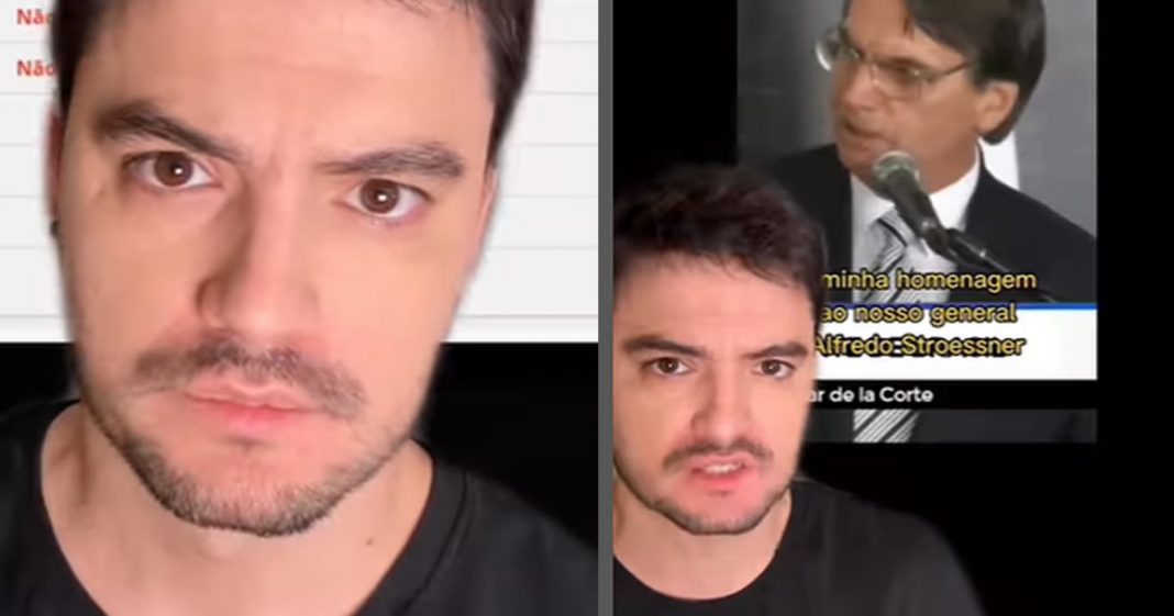 “Bolsonaro trata como herói um pedófilo inveterado”, diz Felipe Neto.