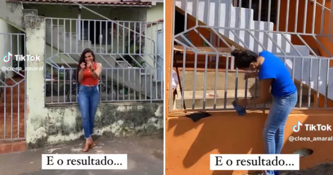 Filha reforma casa dos pais sozinha para agradecer o que fizeram por ela: “fez de mim o que sou hoje”!