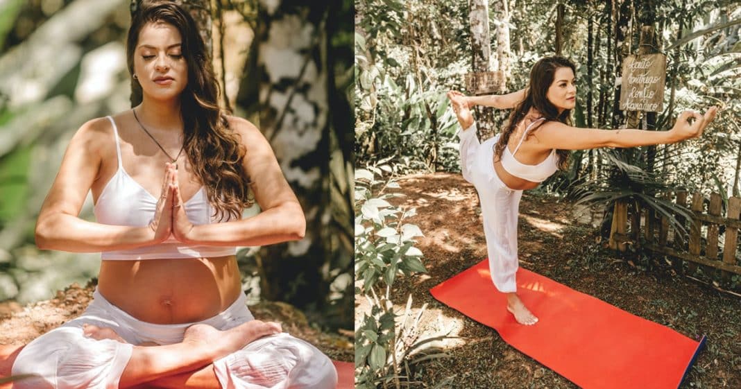Especialista afirma que praticar yoga na gestação pode diminuir a dor do parto.