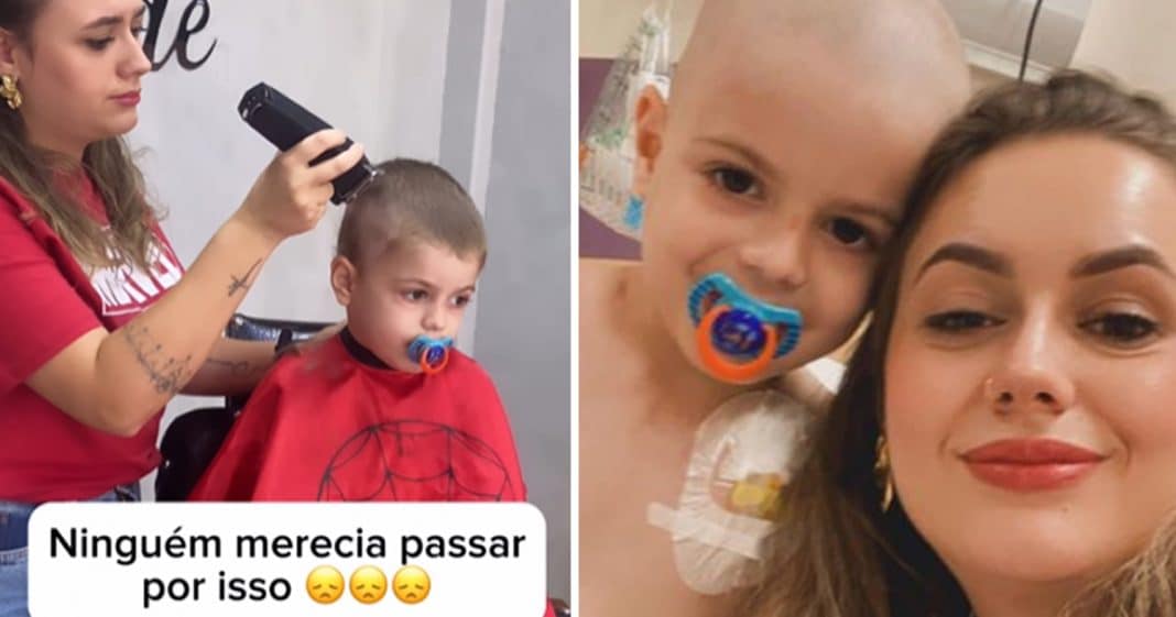 Mãe descobre o mesmo câncer da jovem Isabel no filho de 4 anos “Os médicos diziam que era só uma íngua”.