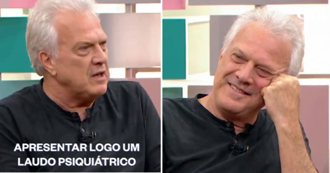 “Um contrato de namoro e um laudo psiquiátrico resolveria tudo”, diz Pedro Bial no Papo de Segunda.