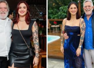 Com 52 anos de diferença, noiva de José de Abreu declara que “não existe hora certa para amar”