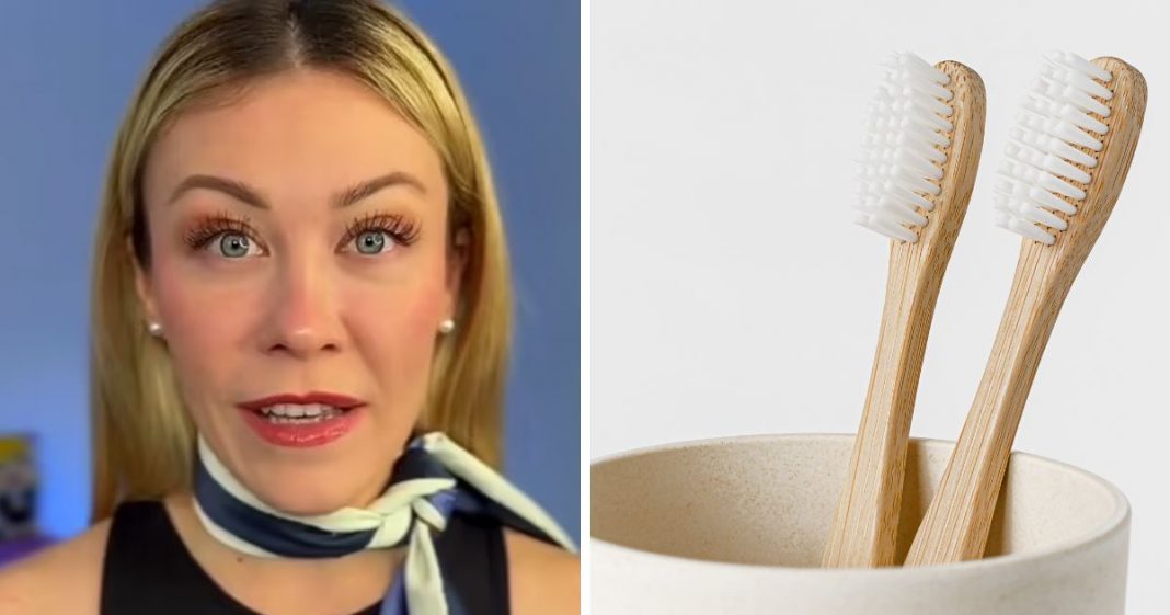 Comissária de bordo viraliza ao alertar: “Guarde sua escova de dentes no cofre do hotel”