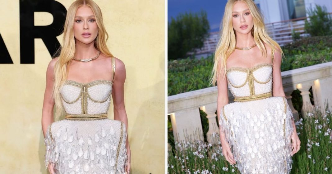 Marina Ruy Barbosa choca os internautas ao aparecer com os braços roxos durante o baile em Cannes; Entenda o motivo