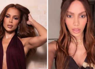 “Novo rosto” de Anitta choca fãs após sumiço: Cantora reaparece irreconhecível ao lado de Naomi Campbell e Sofía Vergara