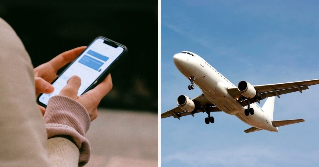 Avião retorna após passageira ler mensagem em celular de outro passageiro e suspeitar de ameaça