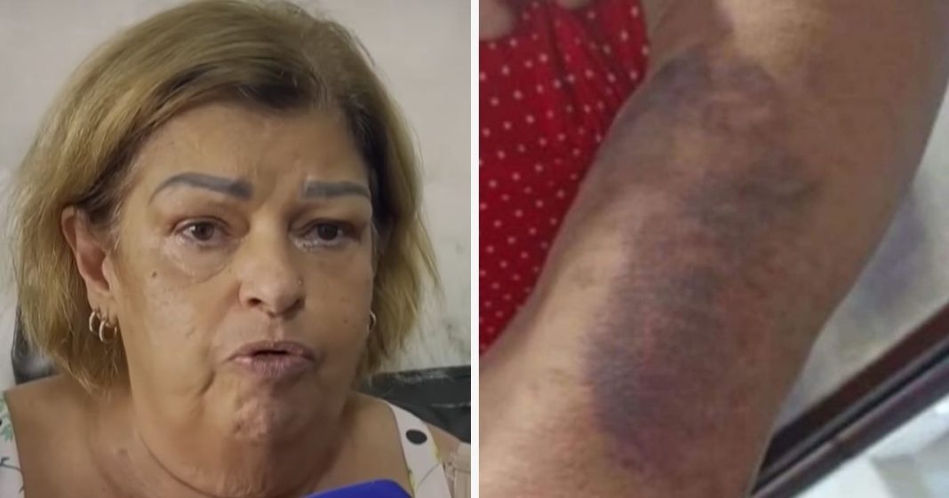 Professora idosa é violentamente agredida após cobrar dever de casa de aluno