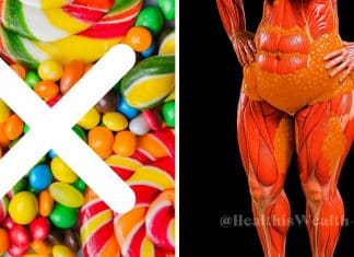 Simulação impressionante revela o que acontece com o corpo após 30 dias sem consumir açúcar