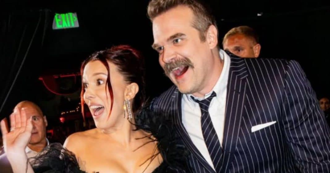 Millie Bobby Brown quebra o silêncio sobre rumores de conflito com David Harbour nos bastidores de Stranger Things