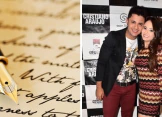 Carta psicografada atribuída à namorada de Cristiano Araújo emociona fãs ao relatar acidente e chegada ao plano espiritual