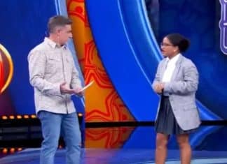Luciano Huck faz piada com irmã de Milena ao vivo e climão toma conta do programa