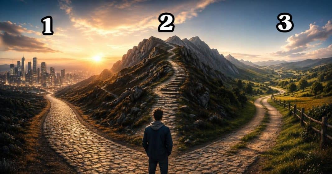Teste Visual: O caminho que você escolher revela se você vai enriquecer ou não na vida