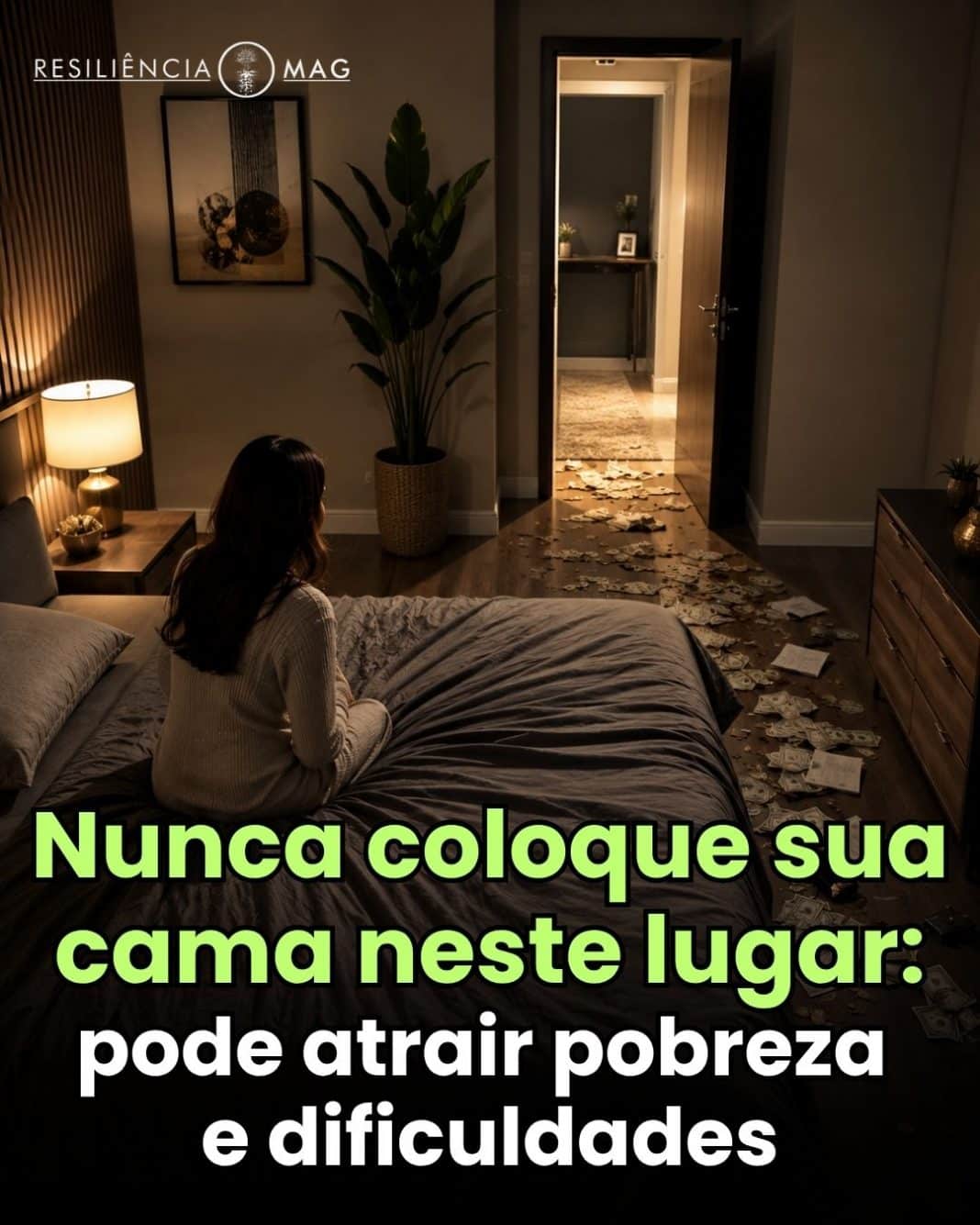 Nunca coloque sua cama neste lugar: segundo o Feng Shui, isso pode atrair pobreza e dificuldades