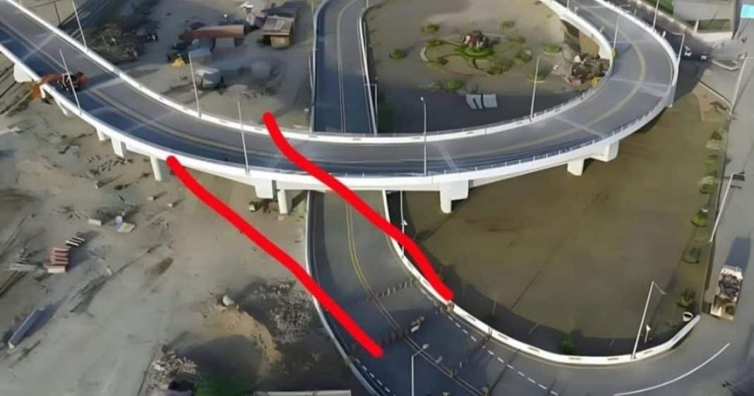 Por que essa pista dá uma volta tão grande? A explicação de engenharia por trás do viaduto viral