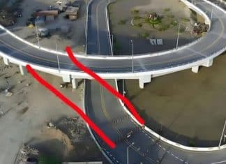 Por que essa pista dá uma volta tão grande? A explicação de engenharia por trás do viaduto viral