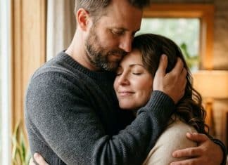 Quando um homem te aperta contra ele durante um abraço, esse detalhe pode revelar o que ele sente